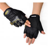 Csgo Black Half Finger Sports Gloves