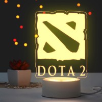Dota 2 Overwatch Pioneer Hearthstone Legend League of Legends Peripheral Small Night Light Jewelry Game Peripheral Table Lamp