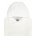 Stone Island 61640 Junior Hooded Sweatshirt In Heavy Cotton Fleece White