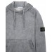 Stone Island 62090 Hoodie In Mélange Cotton Jersey Butter