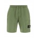 Stone Island 64651 Shorts Dyed Cotton Fleece Sage Green