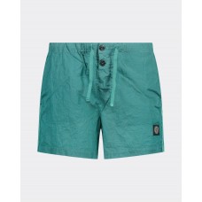 Stone Island B0643 Shorts Nylon Metal Fabric Turquoise