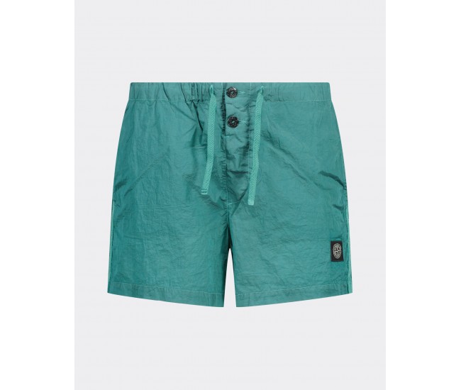 Stone Island B0643 Shorts Nylon Metal Fabric Turquoise