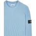 Stone Island 553C2 Fall Winter Sweaters In Full Rib Wool Pastel Blue