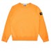Stone Island 61340 Cotton Junior Crewneck Sweatshirt Orange