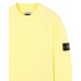 Stone Island 63051 Crewneck Sweatshirt In Cotton Fleece Lemon
