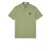 Stone Island 2CS17 Fall Winter Short Sleeve Polo T Shirts In Stretch Sage Green