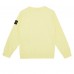 Stone Island 61340 Cotton Junior Crewneck Sweatshirt Lemon