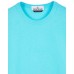 Stone Island 20444 Summer Fall Short Sleeve T Shirt Cotton Turquoise
