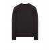 Stone Island 22713 Long Sleeve T Shirt In Cotton Jersey Black