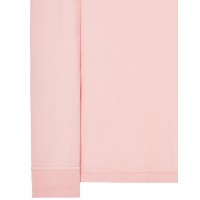 Stone Island 22713 Long Sleeve T Shirt In Cotton Jersey Pink Quartz