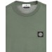 Stone Island 22713 Long Sleeve T Shirt In Cotton Jersey Sage Green