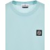 Stone Island 22713 Long Sleeve T Shirt In Cotton Jersey Sky Blue