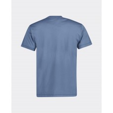 Stone Island 24113 Spring Summer Short Sleeve Shirt In Cotton Dark Blue