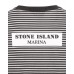 Stone Island 244X9 Long Sleeve T Shirt In Cotton Jersey Marine Blue