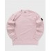 Stone Island 61340 Cotton Junior Crewneck Sweatshirt Pink Quartz