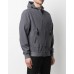 Stone Island 40727 Lightweight Hooded Jacket Polyester Stretch Canvas Blue Gray
