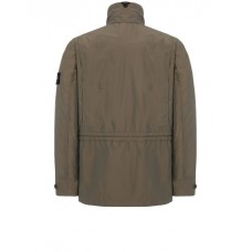 Stone Island 40922 Outdoor Jacket Matte Polyester Nylon Oliver Green